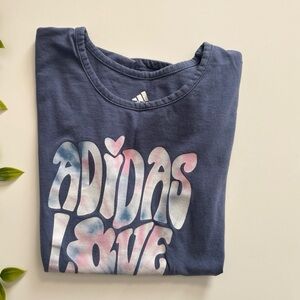 girls adidas tee
